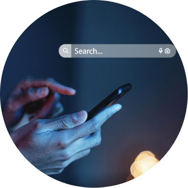 独自のシステムによるリアルタイム検索